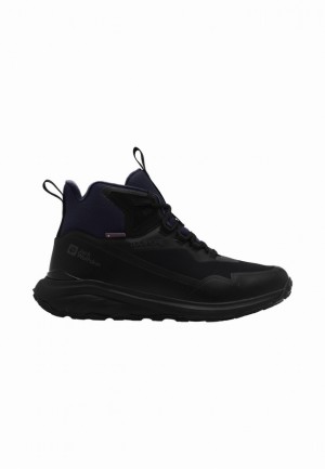 Jack Wolfskin Dromoventure Wt Texapore Mid Outdoorschoenen Heren Zwart | 66916614