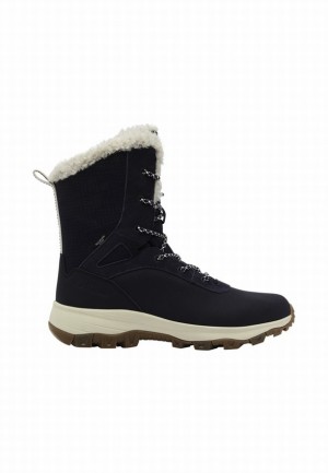 Jack Wolfskin Everquest Texapore Snow High Winterlaarzen Dames Donkerblauw | 11742454