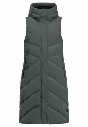 Jack Wolfskin Marienplatz Vest Dames Grijs | 89104991
