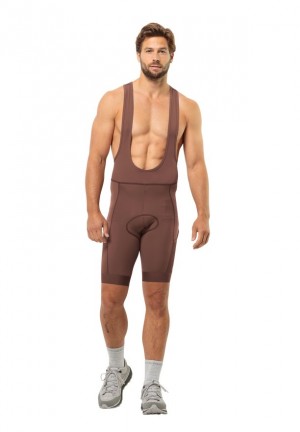 Jack Wolfskin Morobbia Bib Korte Broek Heren Rood | 89385630