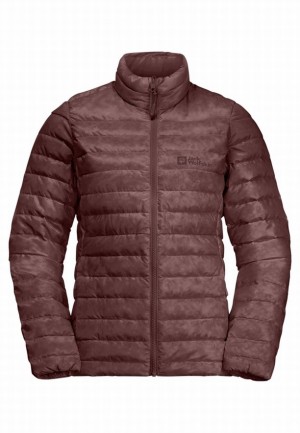 Jack Wolfskin Pilvi Donsjas Dames Rood | 98600721