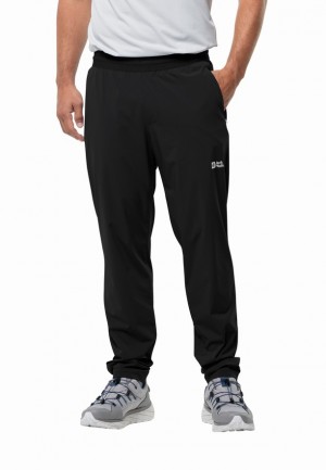Jack Wolfskin Prelight Chill Wandelbroeken Heren Zwart | 76721665
