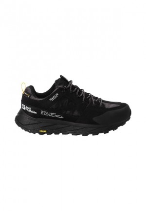 Jack Wolfskin Terraquest Texapore Low Wandelschoenen Heren Zwart | 40254445