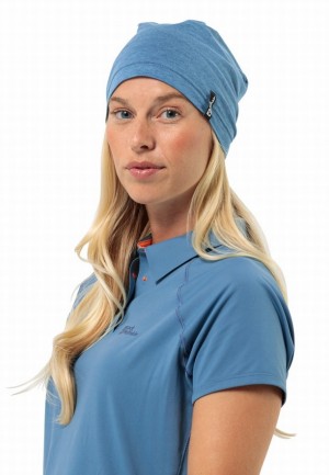 Jack Wolfskin Travel Hoeden Dames Blauw | 59810458