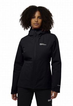 Jack Wolfskin Wisper Ins Winterjassen Dames Zwart | 34541390