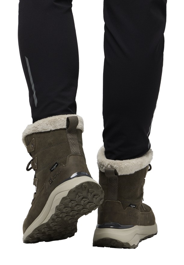 Jack Wolfskin Dromoventure Texapore High Winterschoenen Dames Koffie | 37175463