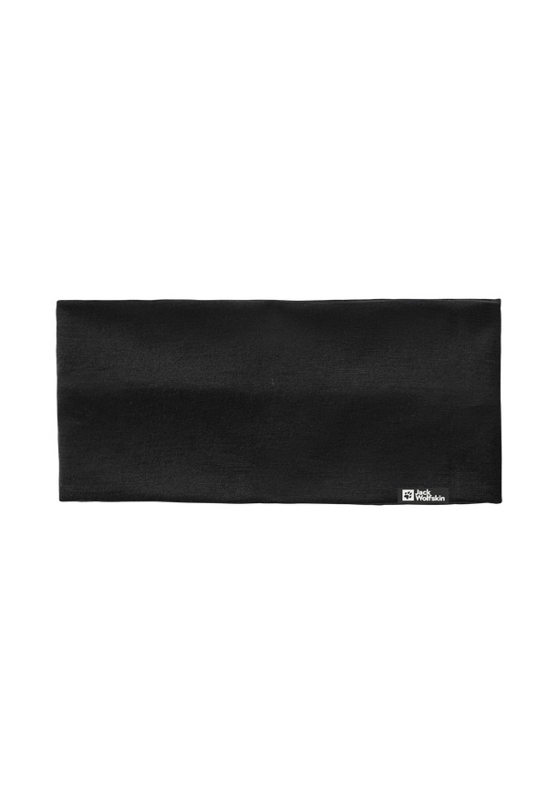 Jack Wolfskin Merino Hoofdband Dames Zwart | 67227528