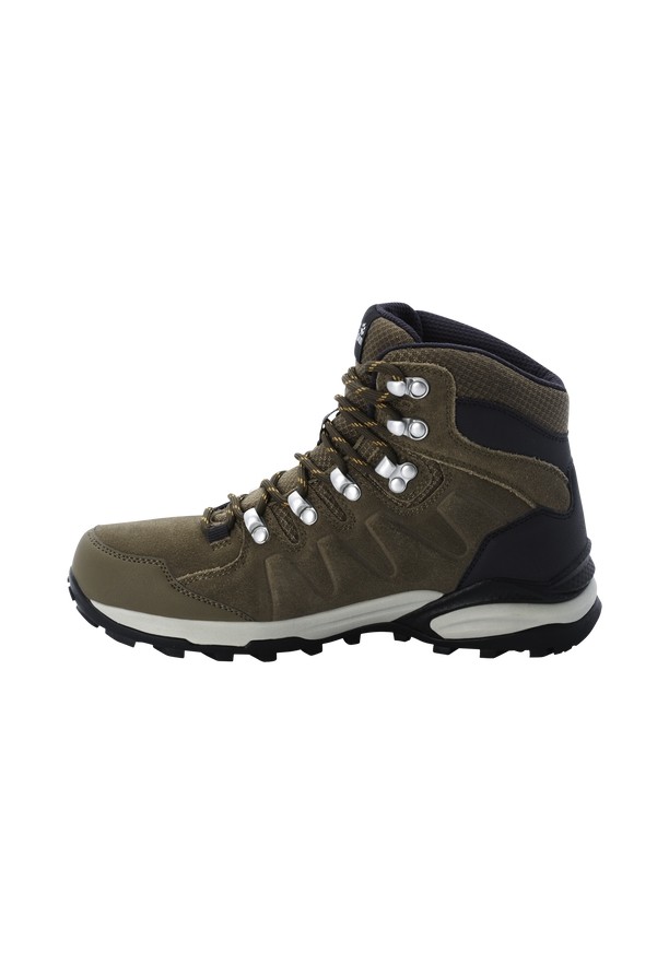 Jack Wolfskin Refugio Texapore Mid Wandelschoenen Dames Bruin | 21654882