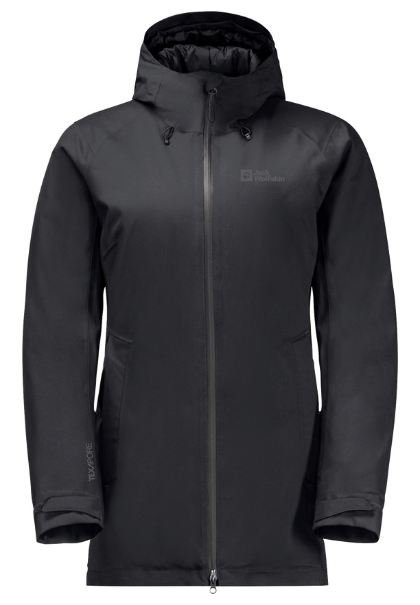 Jack Wolfskin Stirnberg Ins Winterjassen Dames Zwart | 23355975
