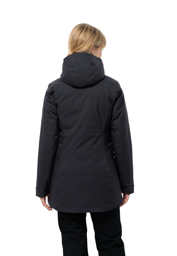 Jack Wolfskin Stirnberg Ins Winterjassen Dames Zwart | 23355975