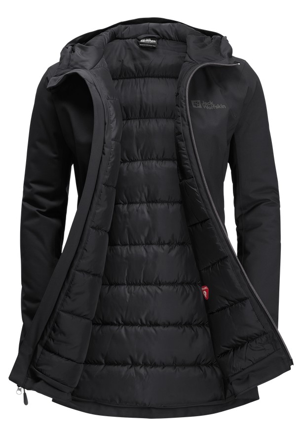 Jack Wolfskin Stirnberg Ins Winterjassen Dames Zwart | 23355975